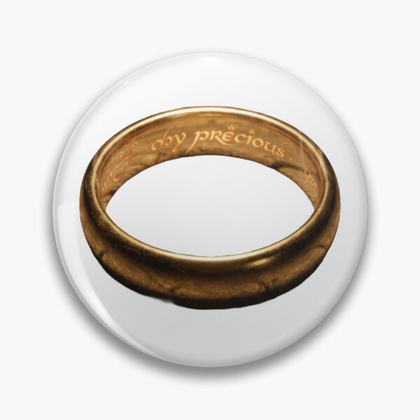 Item preview, My Precious Golden Ring Macro Lord of the Rings Dark Art designed and sold by LunaMarkos.