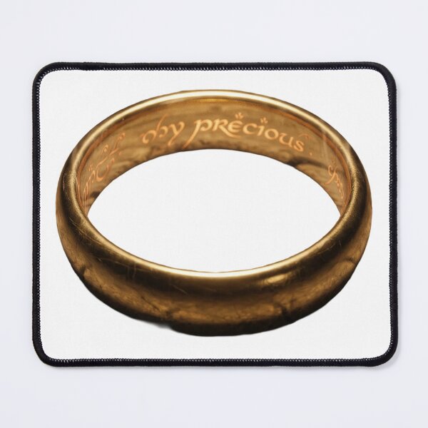 Item preview, My Precious Golden Ring Macro Lord of the Rings Dark Art designed and sold by LunaMarkos.