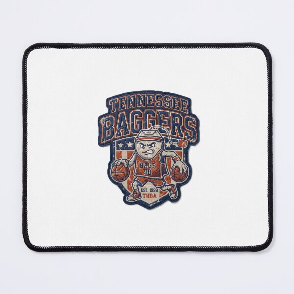 Item preview, Tennessee Baggers Tea Bag Basketball Mascot designed and sold by JBX Design.