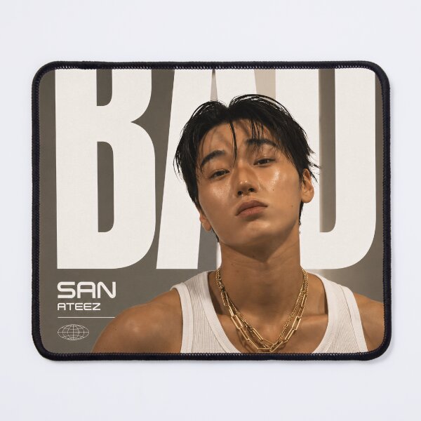 Item preview, ATEEZ choi san BAD GOLDEN HOUR Part.5 kpop atiny sexy abs hot Seonghwa, Hongjoong, Yunho, Yeosang, San, Mingi, Wooyoung, Jongho 8 makes 1 team ice on my teeth answer wonderland designed and sold by SilkPajamas.