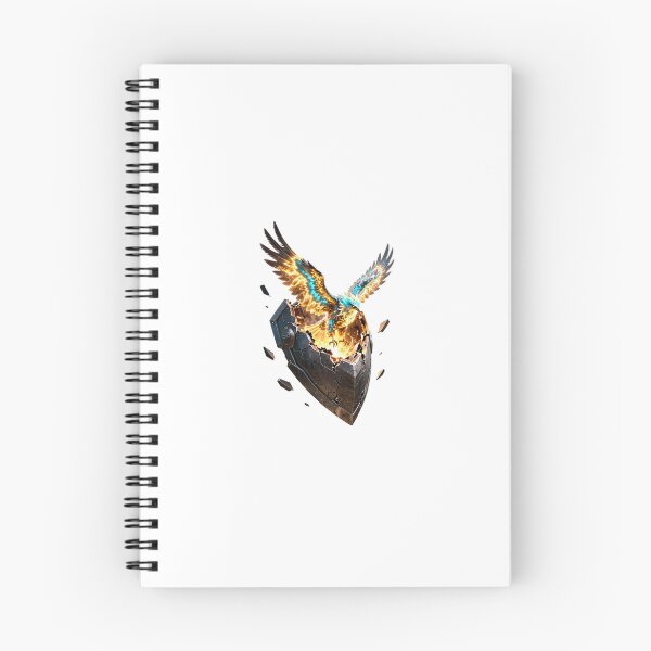 Item preview, The Iron Guardian - Shattered Shield Glowing Falcon designed and sold by Chrome cinematic.