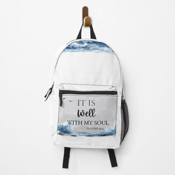 Item preview, It Is Well With My Soul Christian Ocean Design designed and sold by Grace & Ink.