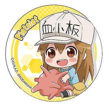 Cells at Workhataraku Saibou Sticker Set Waterproof 