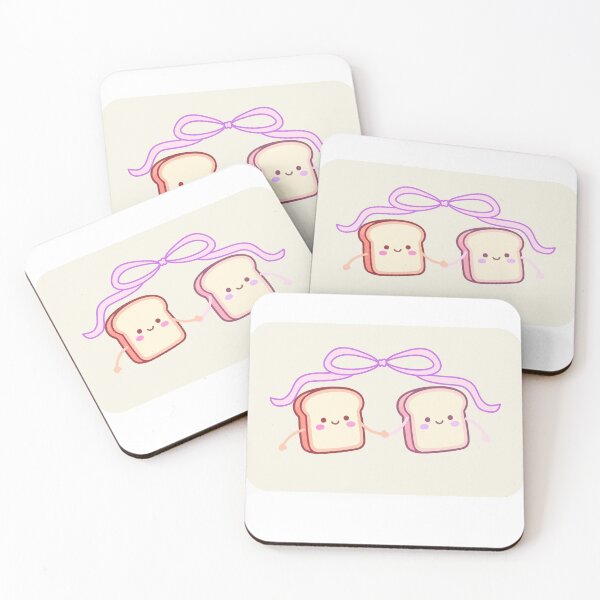 Item preview, Coquette Bow Kawaii Bread  designed and sold by literalbrooke.
