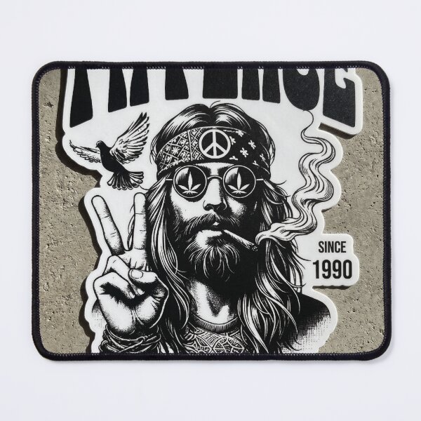Item preview, I'm Peace Hippie Peaceful Warrior Sticker | Vintage 1960s 1970s Retro Peace Lover Design designed and sold by MAStrends.