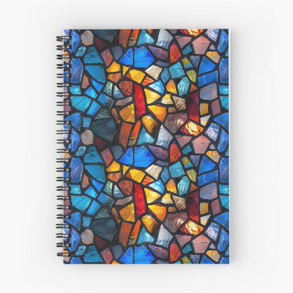 Item preview, Colorful Stained Glass Mosaic Seamless Pattern designed and sold by NTGUILTY.