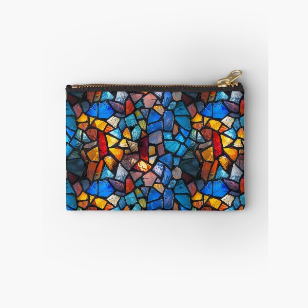 Item preview, Colorful Stained Glass Mosaic Seamless Pattern designed and sold by NTGUILTY.