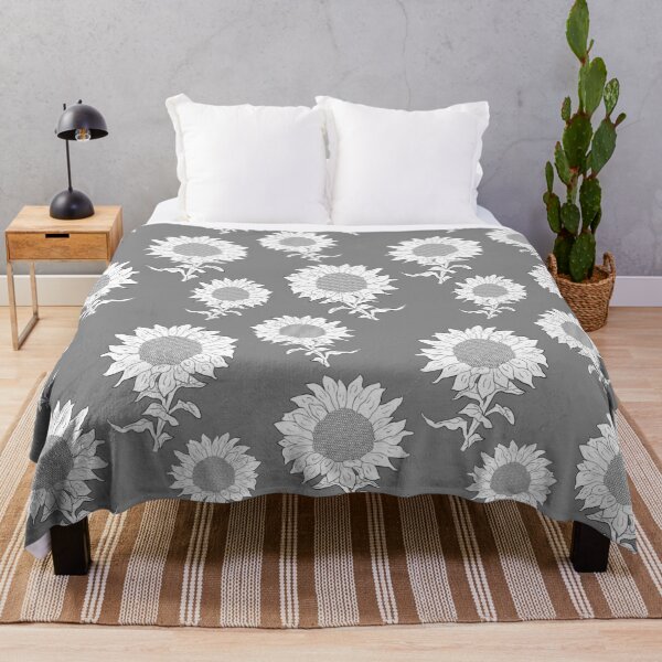 Item preview, Sunflower Line Art Drawing designed and sold by OrPolly.