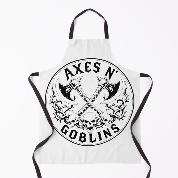 Item preview, Axes N Goblins - Classic Hard Rock Fantasy Merch designed and sold by Dice_Goblin_Studio.