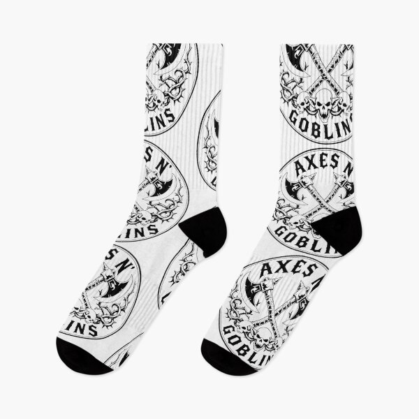 Item preview, Axes N Goblins - Classic Hard Rock Fantasy Merch designed and sold by Dice_Goblin_Studio.