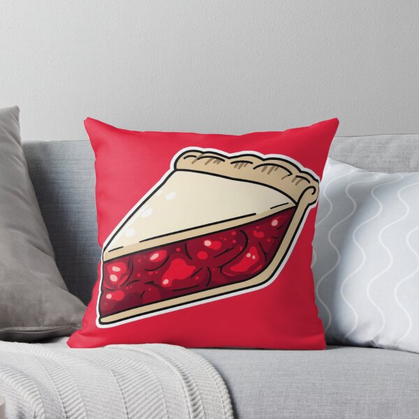 Item preview, Cute Kawaii Cherry Pie Slice Sticker Design designed and sold by Uniquely Yours.