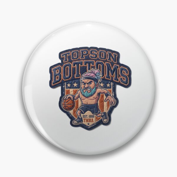 Item preview, Topson Bottoms Bearded Basketball Mascot designed and sold by JBX Design.
