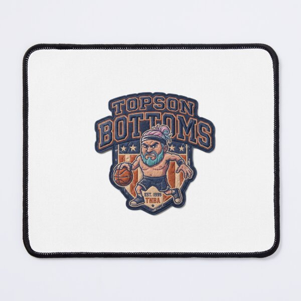 Item preview, Topson Bottoms Bearded Basketball Mascot designed and sold by JBX Design.