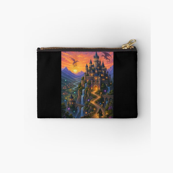 Item preview, Dragonflight Over the Sunset Kingdom  designed and sold by Sketchlegacy.