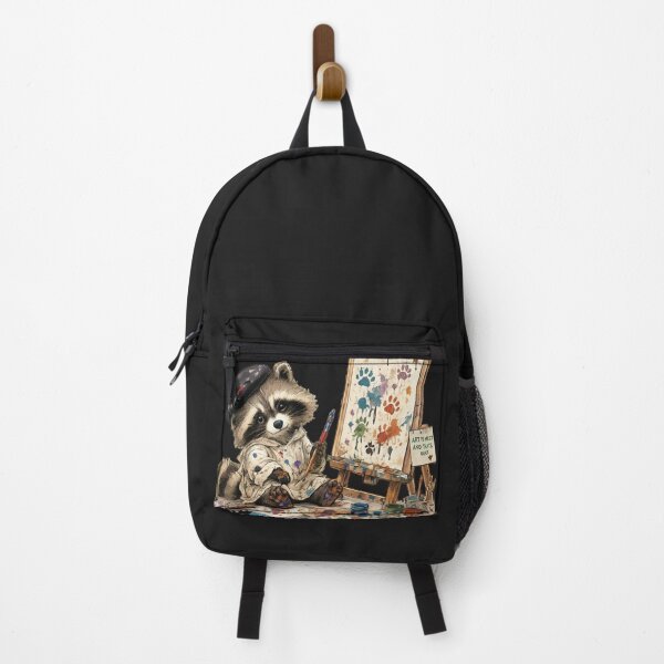 Item preview,  Raccoon Artist – Creative Messy Painter Animal Art designed and sold by EdgeSphere.