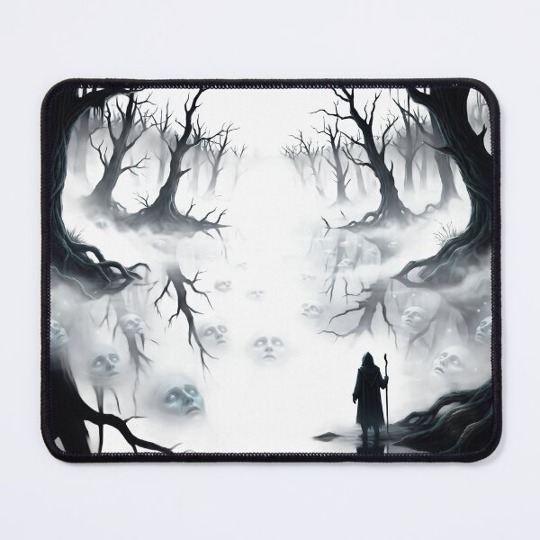 Item preview, Dead Marshes Ghost Lights Lord of the Rings Dark Fantasy Atmosphere designed and sold by LunaMarkos.