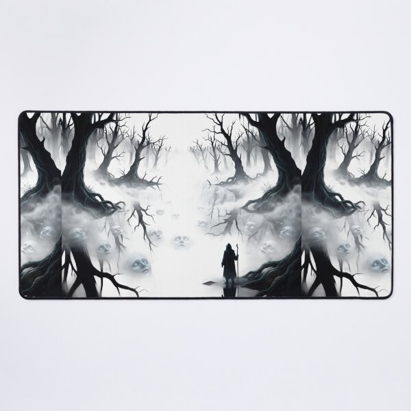 Item preview, Dead Marshes Ghost Lights Lord of the Rings Dark Fantasy Atmosphere designed and sold by LunaMarkos.