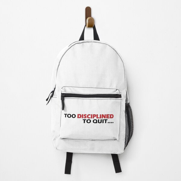 Item preview, Too disciplined to quit designed and sold by Positive Mindzet!.