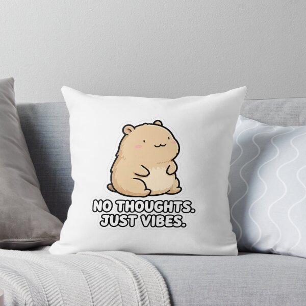 Item preview, No Thoughts Just Vibes Funny Meme designed and sold by Job4837.