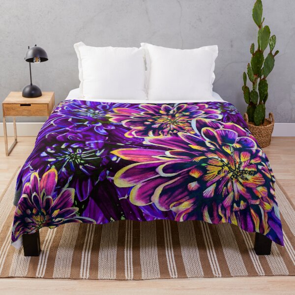 Item preview, Purple Chrysanthemums 2 designed and sold by nastiaart.
