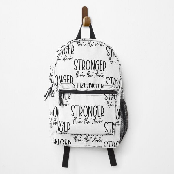 Item preview, Stronger Than The Storm - Motivational Quotes Retro Vintage Aesthetic Inner Strength Gift designed and sold by FuzionRaptor.