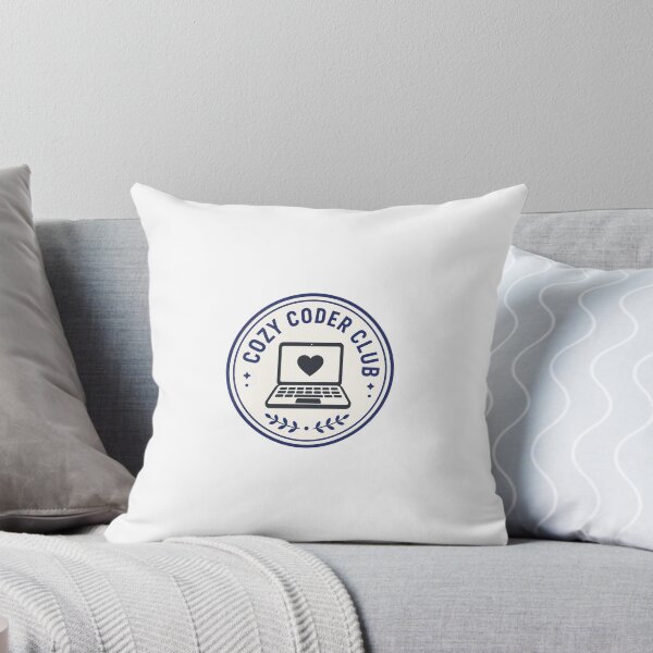 Item preview, Cozy Coder Club Cute Programmer Badge Gift  designed and sold by cozy-creative.