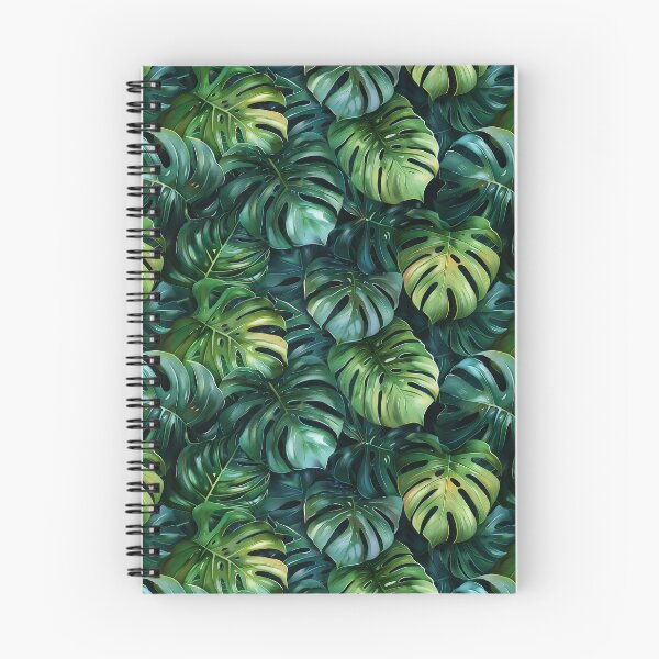 Item preview, Lush Green Tropical Monstera Leaves Seamless Pattern designed and sold by NTGUILTY.