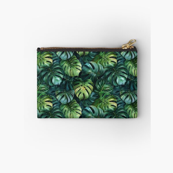 Item preview, Lush Green Tropical Monstera Leaves Seamless Pattern designed and sold by NTGUILTY.