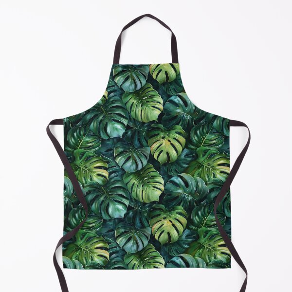 Item preview, Lush Green Tropical Monstera Leaves Seamless Pattern designed and sold by NTGUILTY.