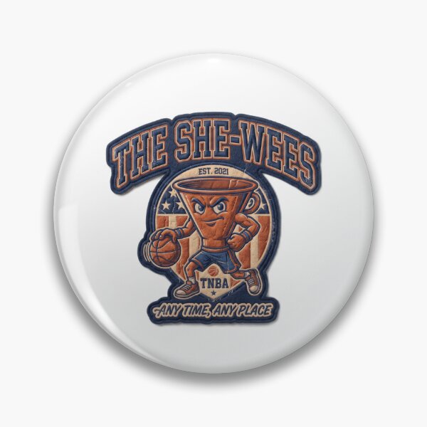 Item preview, The She-Wees Funny Funnel Basketball Mascot designed and sold by JBX Design.