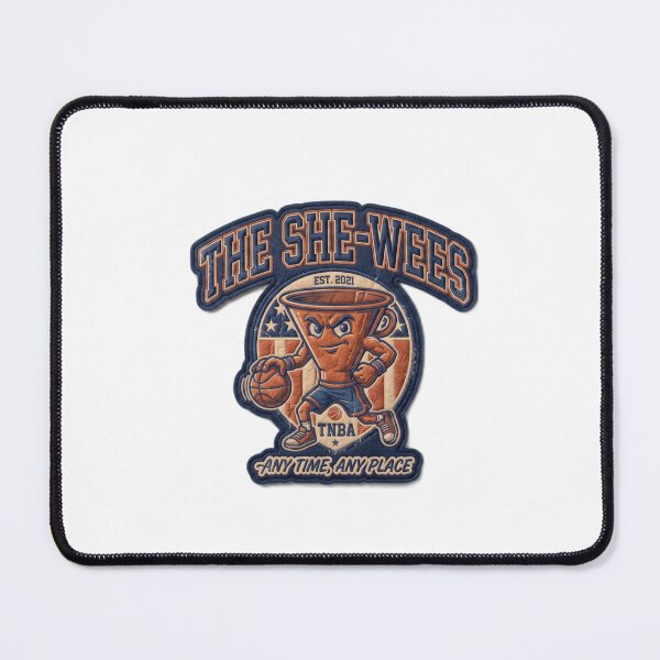 Item preview, The She-Wees Funny Funnel Basketball Mascot designed and sold by JBX Design.