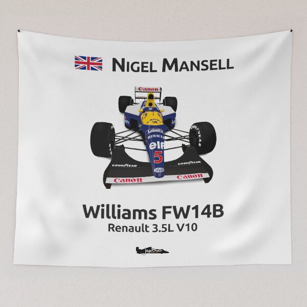 Item preview, Nigel Mansell - Williams FW14B designed and sold by JageOwen.