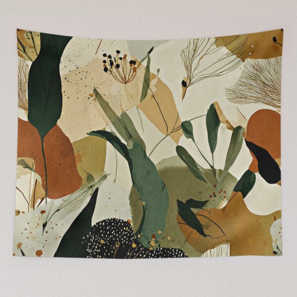 Item preview, Modern Contemporary Earth Tones And Olive Green Abstract  designed and sold by DEC02.