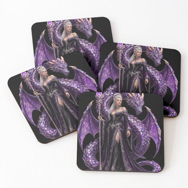 Item preview, Amethyst Dragon Enchantress designed and sold by Nesaith.
