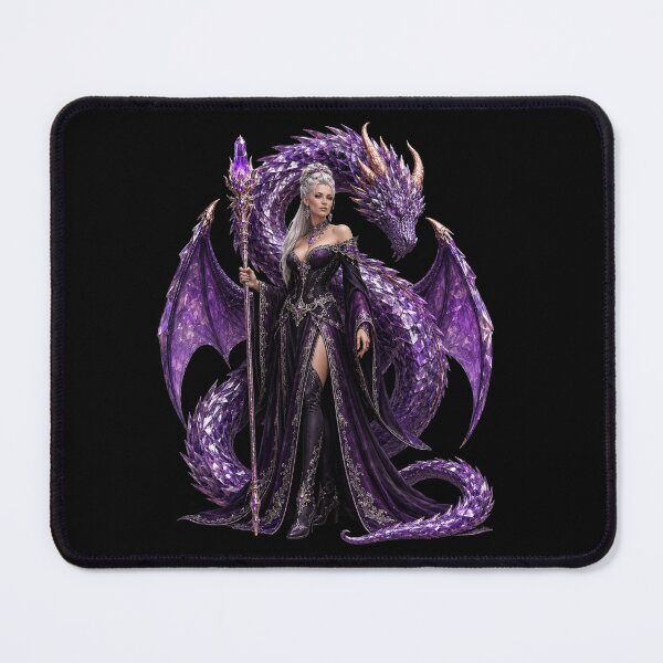 Item preview, Amethyst Dragon Enchantress designed and sold by Nesaith.