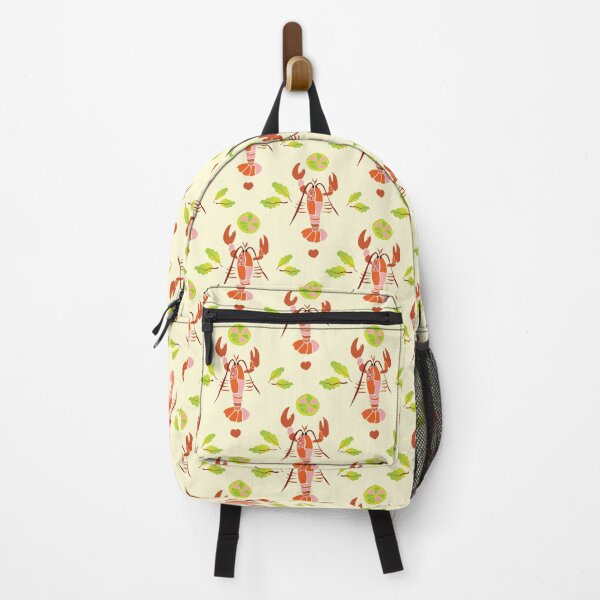 Item preview, Cute Lobster and Lime Pattern designed and sold by Anya Ryzhokhina.