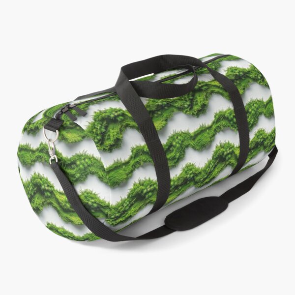 Item preview, Lush Green Moss Waves Seamless Pattern designed and sold by NTGUILTY.
