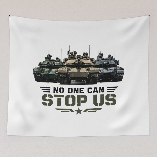 Item preview, No One Can Stop Us - Armored Division designed and sold by ColonelOkten.