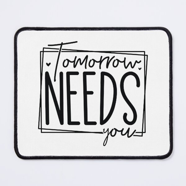 Item preview, Tomorrow Needs You - Motivational Quotes Retro Vintage Aesthetic Mental Health Support Gift designed and sold by FuzionRaptor.