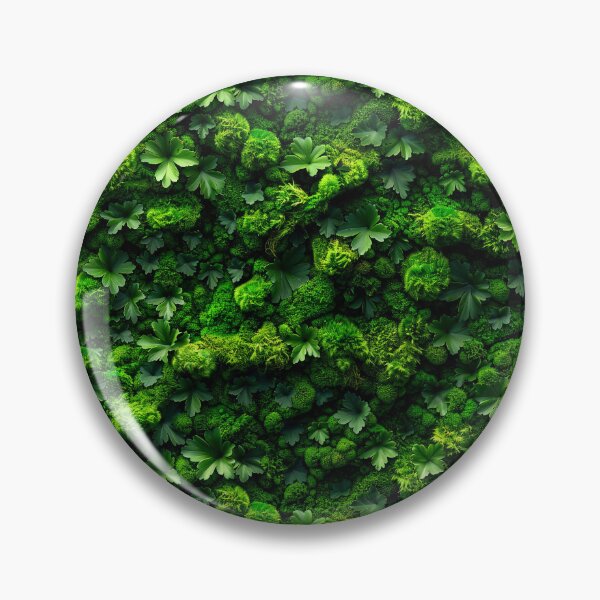 Item preview, Lush Green Forest Moss Leaves Seamless Pattern designed and sold by NTGUILTY.