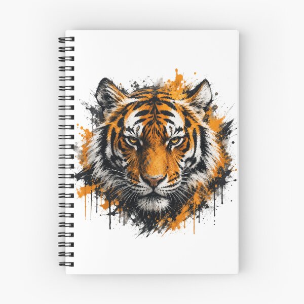Item preview, Tiger with graffiti designed and sold by World-of-Magic.
