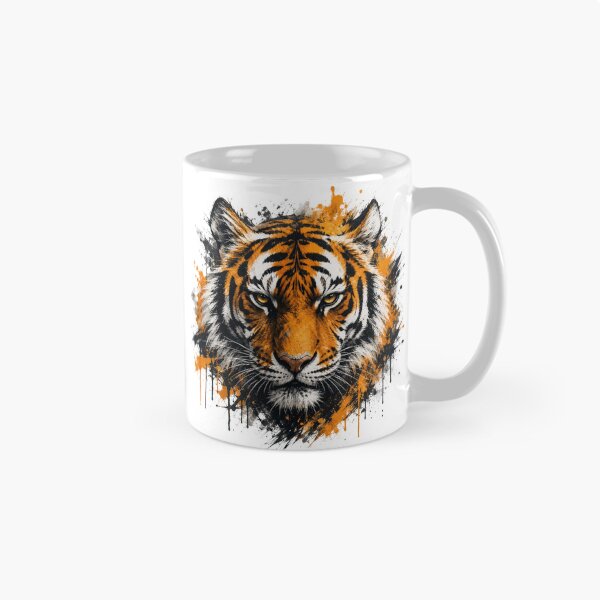 Item preview, Tiger with graffiti designed and sold by World-of-Magic.