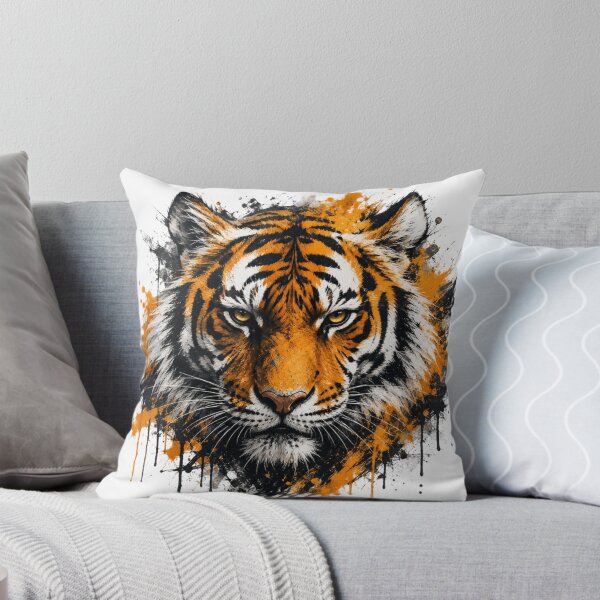 Item preview, Tiger with graffiti designed and sold by World-of-Magic.