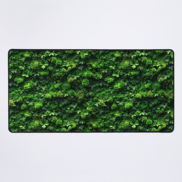 Item preview, Lush Green Forest Moss Leaves Seamless Pattern designed and sold by NTGUILTY.