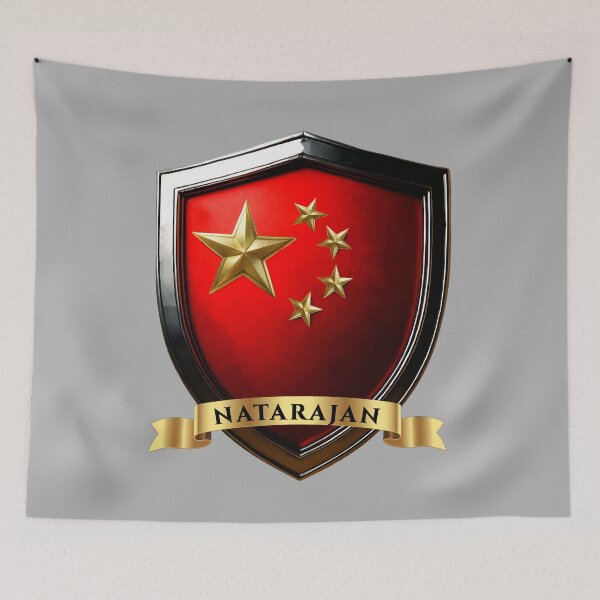 Item preview, Natarajan Chinese Heritage Crest Shield designed and sold by Highlandkings.