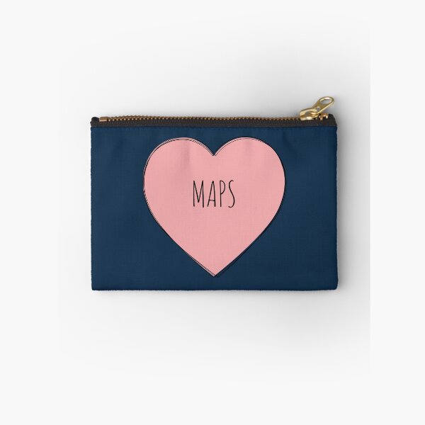 Item preview, I Love Maps Heart designed and sold by MaryAller.