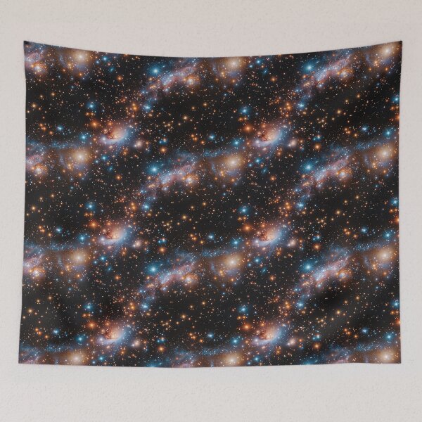 Item preview, Deep Space Galaxy Stars Seamless Pattern designed and sold by NTGUILTY.