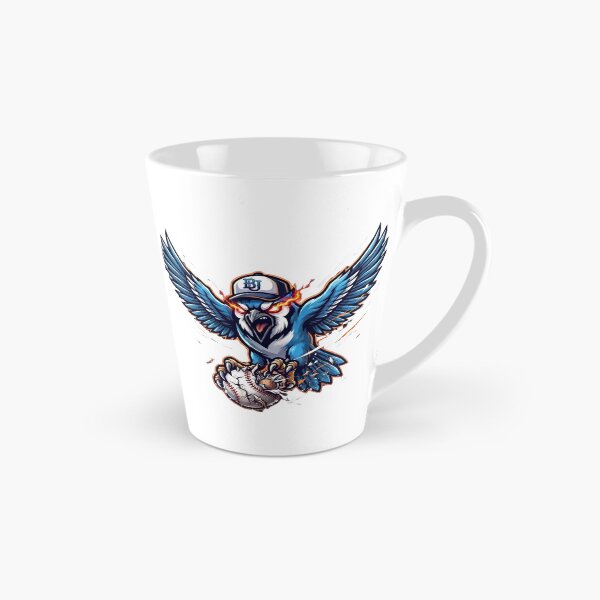 Item preview, Fiery Blue Jay Diving Baseball Attack Mascot designed and sold by Pandora´s Box.