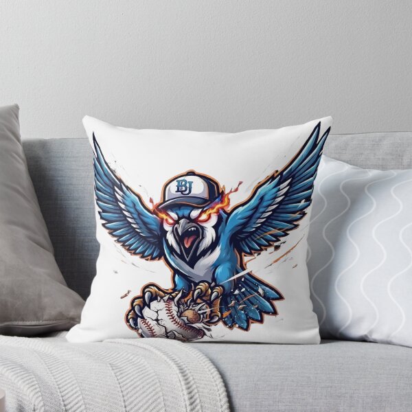 Item preview, Fiery Blue Jay Diving Baseball Attack Mascot designed and sold by Pandora´s Box.