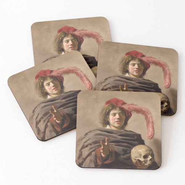 Item preview, Frans Hals, "Young Man with a Skull (Vanitas)" (1626-1628) designed and sold by BusinessSocks.